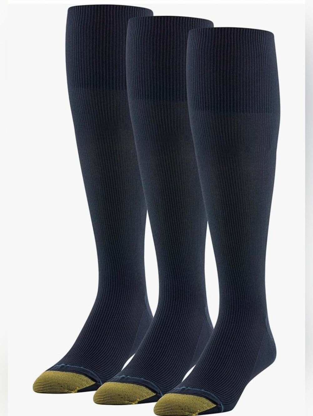 Gold Toe Men's Metropolitan Over the Calf Dress Socks